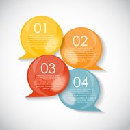 Infographic Templates for Business Vector Illustration N530