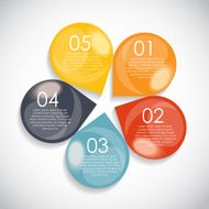 Infographic Templates for Business Vector Illustration N531