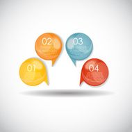 Infographic Templates for Business Vector Illustration N533