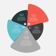 Infographic Templates for Business Vector Illustration N569