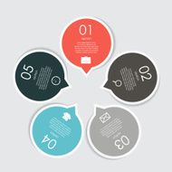 Infographic Templates for Business Vector Illustration N572