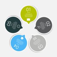 Infographic Templates for Business Vector Illustration N573