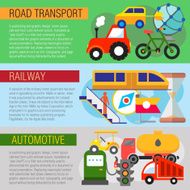 Motor and railway transport