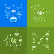 restaurant sticker infographic N3