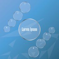 Modern infographics options banner N275