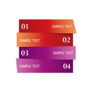 Modern infographics options banner N277