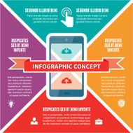 Infographic Concept - Vector Scheme with Icons N12