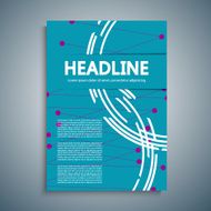 Cover pie line vector design