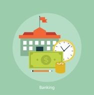 Time is money financial concept