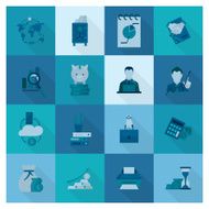 business and finance icon set N315