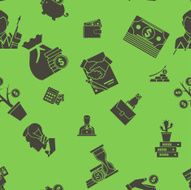 Business and Finance Seamless Pattern N20