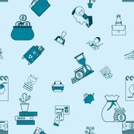 Business and Finance Seamless Pattern N21