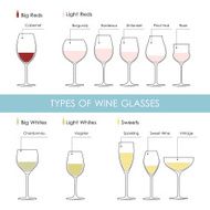 types of wine glasses N2