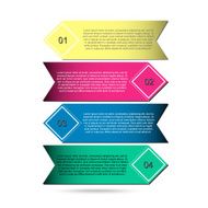 Vector lines arrows infographic N4