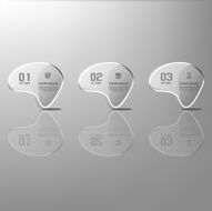 Infographics transparent banner N4