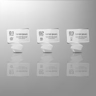 Infographics transparent banner N5