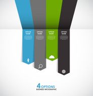 Infographic Templates for Business Vector Illustration N589
