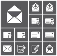 Letter icons