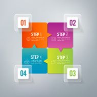Infographics - 4 steps N3