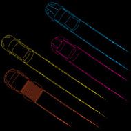 4 car 2 racing neon