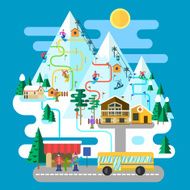 ski infographic