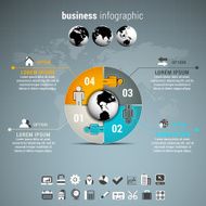 business infographic N225