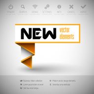 Banner with commerce business content N9