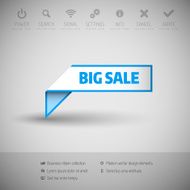 Banner with commerce business content N10