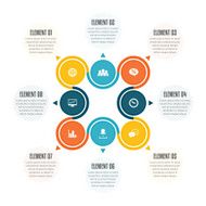Two Sets of Four Infographic