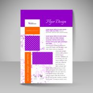 Site layout for design - flyer N36