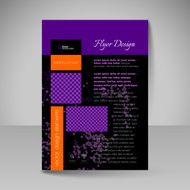 Site layout for design - flyer N37