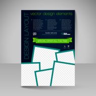 Site layout for design - flyer N38