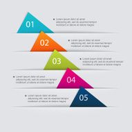 Vector colorful info graphics for your business presentations N113