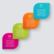 Vector colorful info graphics for your business presentations N116