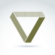Geometric abstract symbol vector graphic design element icon