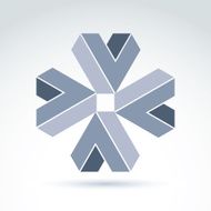 Abstract icon abstract symbol vector graphic design element N2
