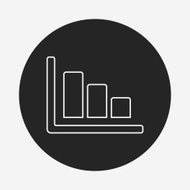 Information chart line icon N5