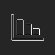 Information chart line icon N6