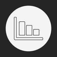 Information chart line icon N7