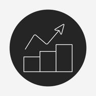 Information chart line icon N13