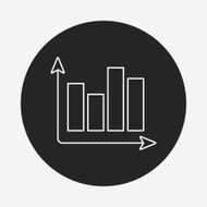 Information chart line icon N21