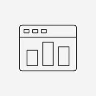 Information chart line icon N28