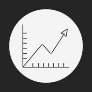 Information chart line icon N31