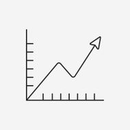 Information chart line icon N32