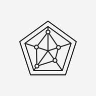 Information chart line icon N63