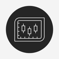 Information chart line icon N76