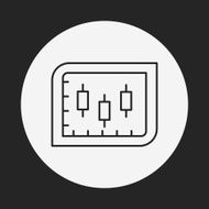 Information chart line icon N78