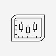 Information chart line icon N79