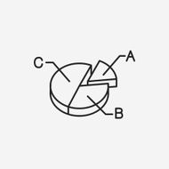 Information chart line icon N95