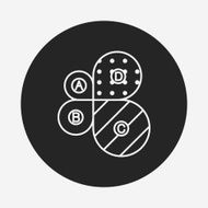 Information chart line icon N104